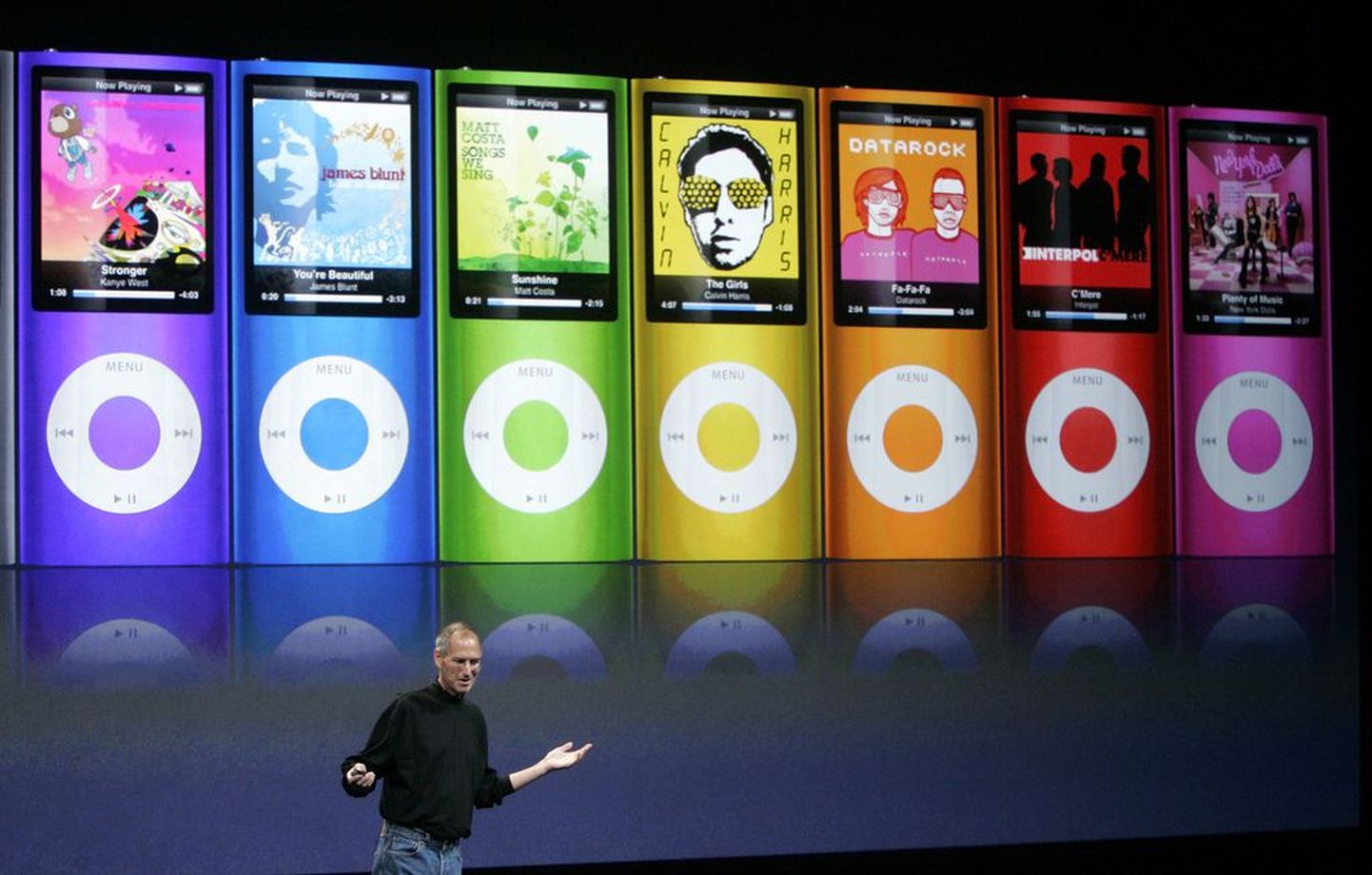 Uute iPodide esitlus San Franciscos..