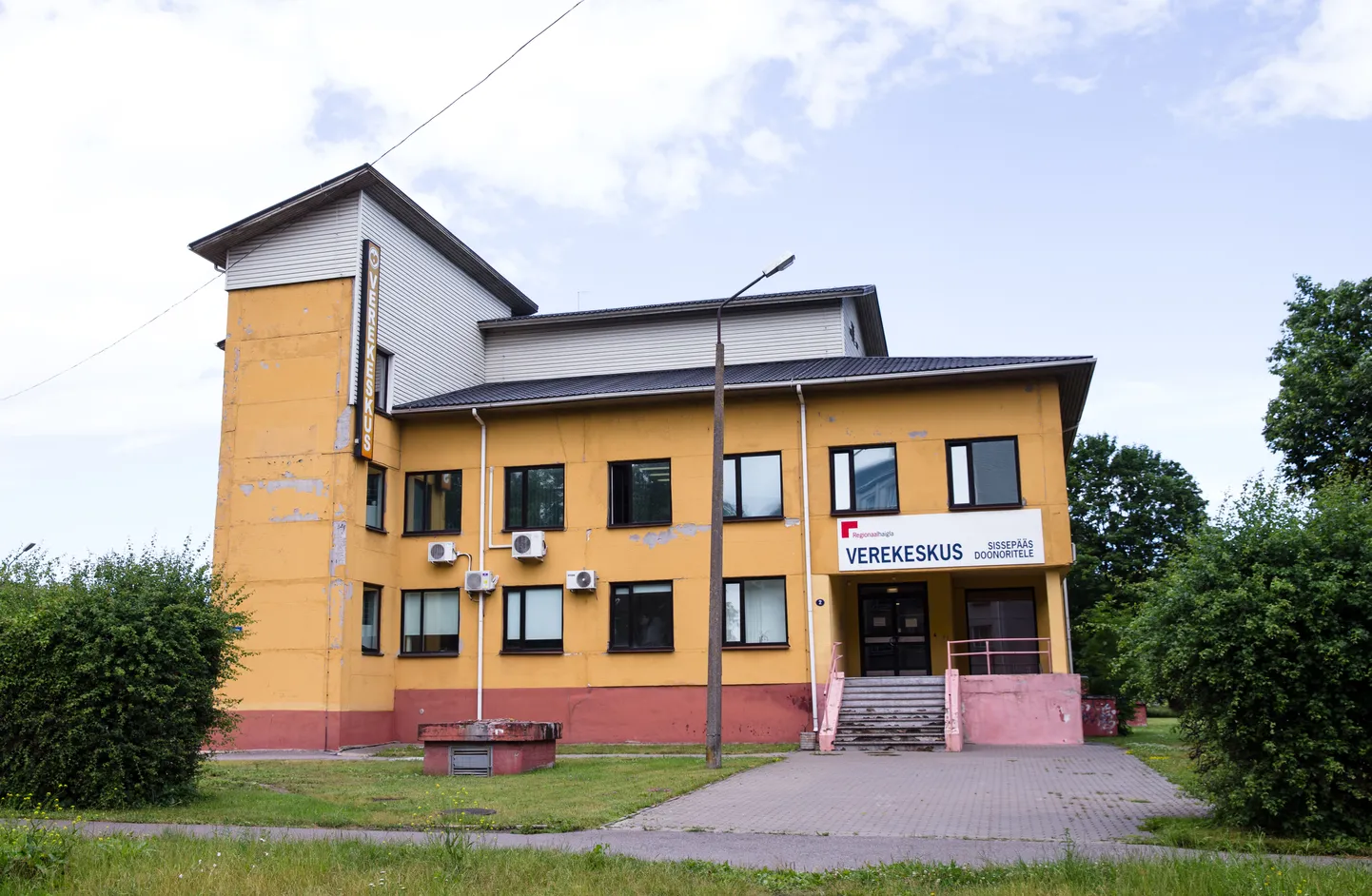 Regionaalhaigla verekeskuse maja aadressil Ädala 2 läheb täielikule rekonstrueerimisele.