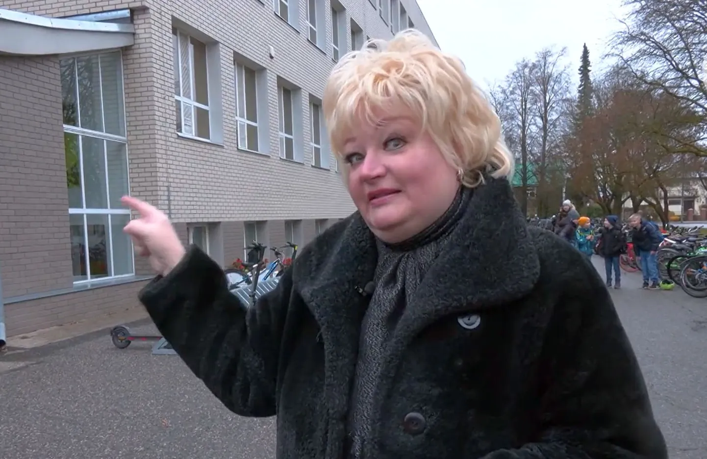Näitleja Pille Pürg.