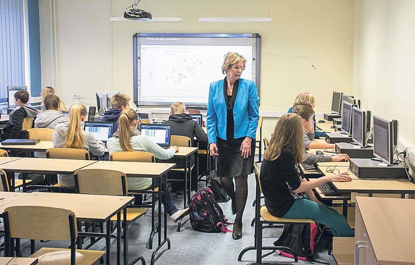 Pärnumaalt on Raeküla kool ainus, mis statistikaõppe pilootprojektis osaleb.