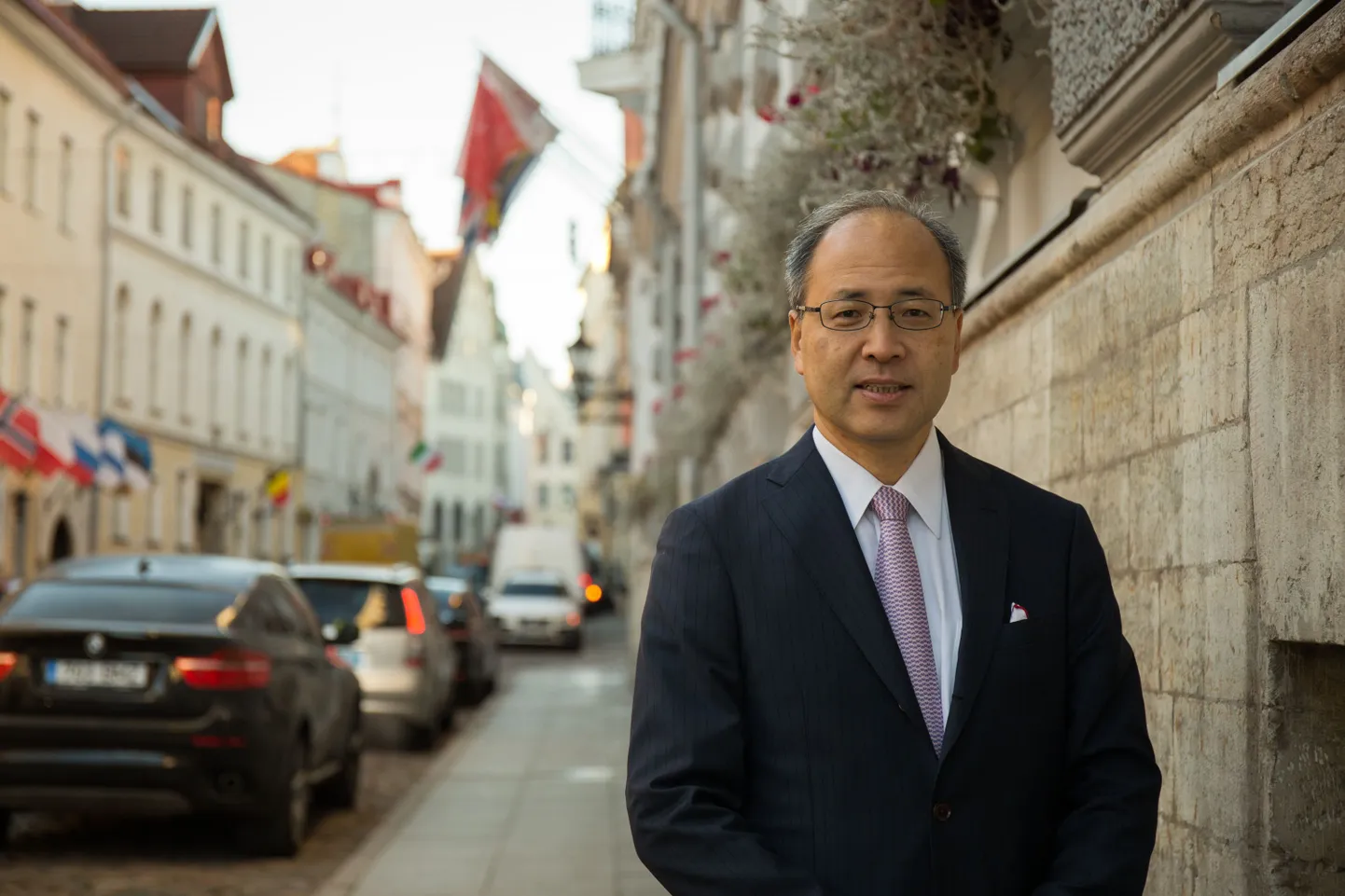 Hajime Takata rääkis eile Tallinnas, et majanduskasvu aeglustumine võib ohustada Euroopat ja USAd ning selle märke on näha Hiinas.