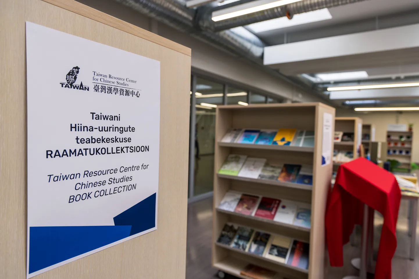 Tartu Ülikooli raamatukogus avati Taiwani Hiina-uuringute teabekeskus