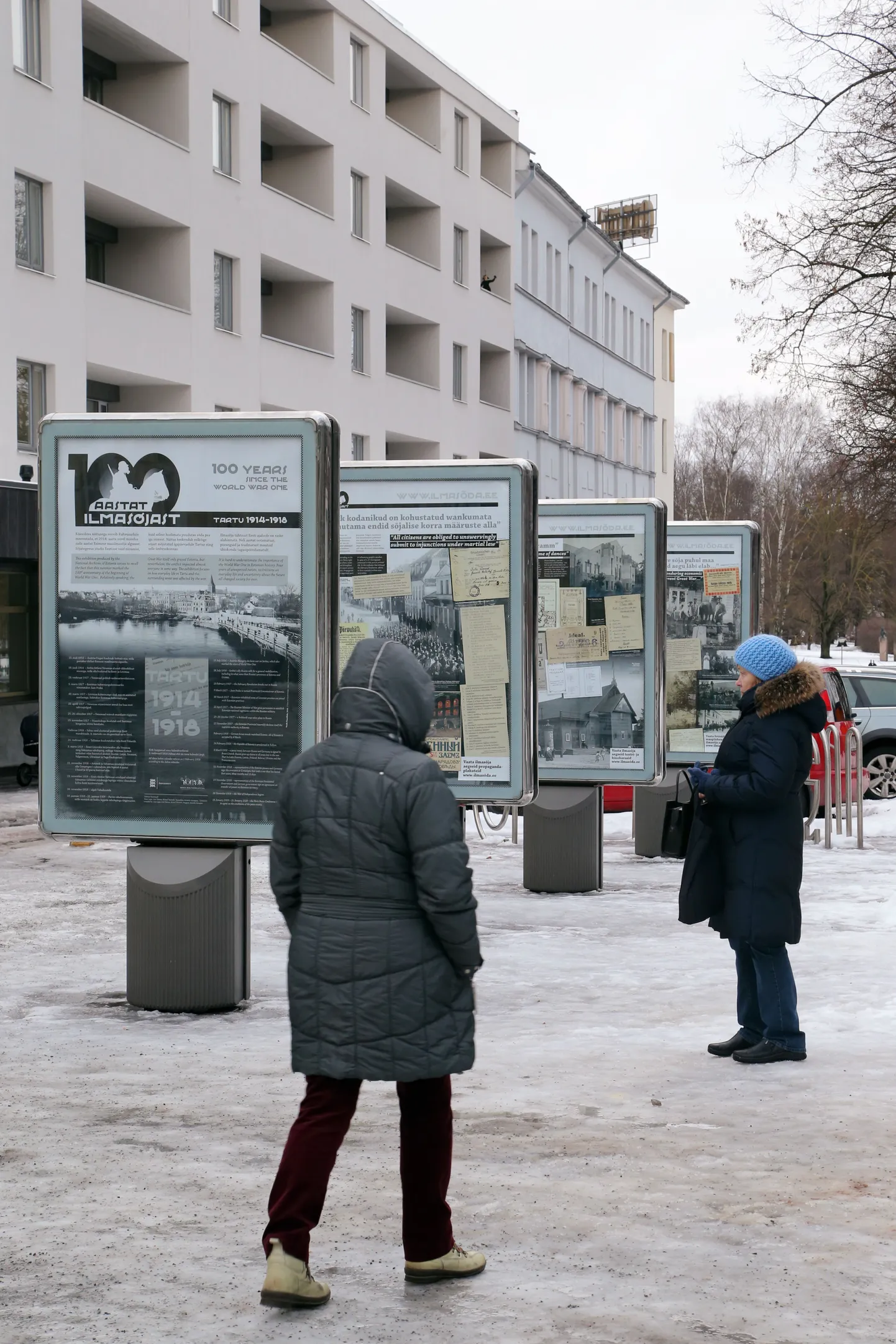 Novembris Poe tänaval üles pandud välinäitus sai linnavalitsuselt eile ka kasutusloa.