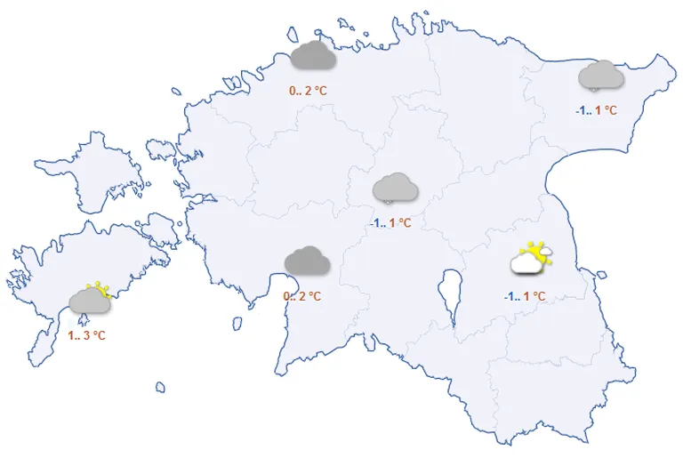 Ilm pühapäeval