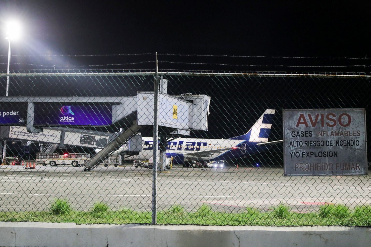 Dominikaani Vabariigi Santo Domingo Las Americase rahvusvahelise lennujaama lennuväli, kus leidis aset lennuõnnetus