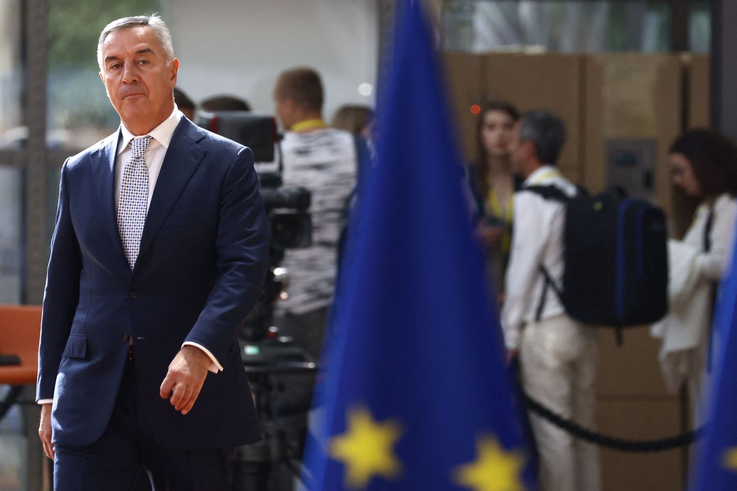 Montenegro president Milo Đukanović mullu juunis peetud Euroopa Liidu ja Lääne-Balkani liidrite kohtumisel Brüsselis.
