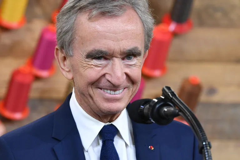 LVMH (Louis Vuitton Moet Hennessy) tegevjuht Bernard Arnault.