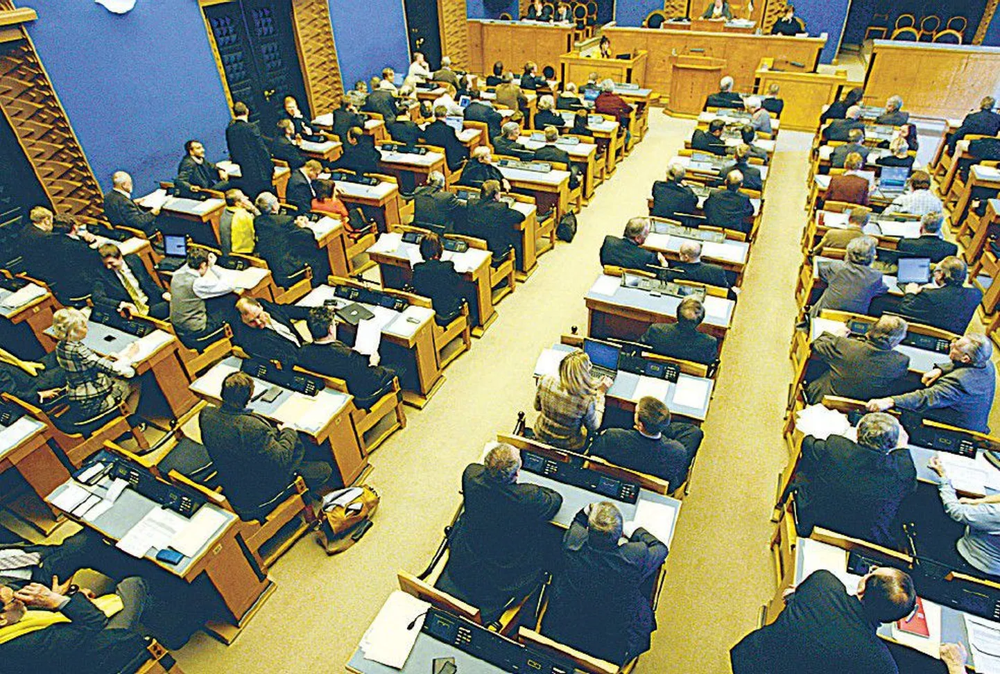 Toompeal valitseb masendusmeeleolu.