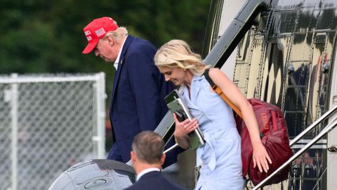 Trump jättis kolm kanalit Valge Maja ukse taha – mis roll on salapärasel nõunikul Natalie Harpil?