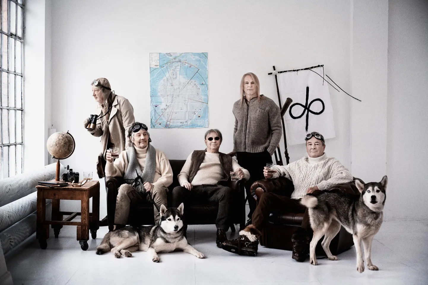 See pole valmistumine Tallinna kontserdiks, jäine teema iseloomustab Deep Purple&#39;i värsket albumit «inFinite». FOTO: Jim Rakete