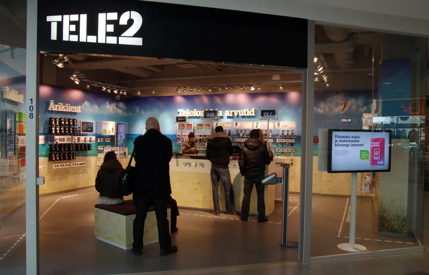 Tele 2 avas Port Artur 2s uue kontseptsiooniga esinduse.