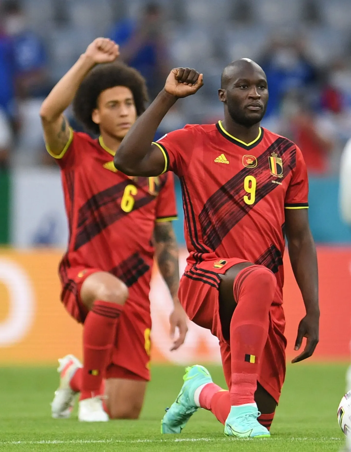 Axel Witsel (vasakul) ja Romelu Lukaku.