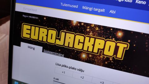 Eesti lotomängija võitis üle 481 000 euro