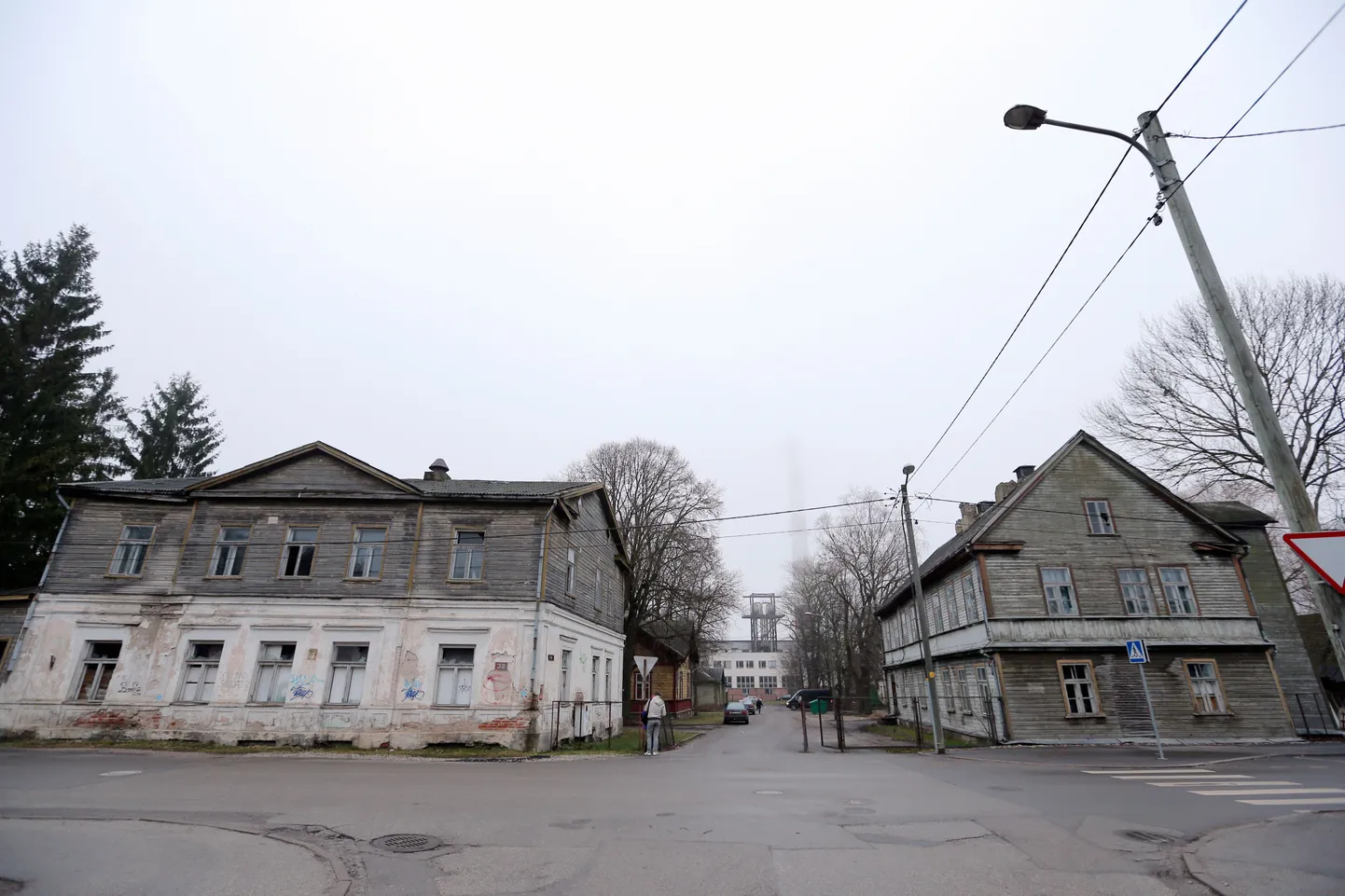 Pildil Lina tänav. Illustreeriv foto.