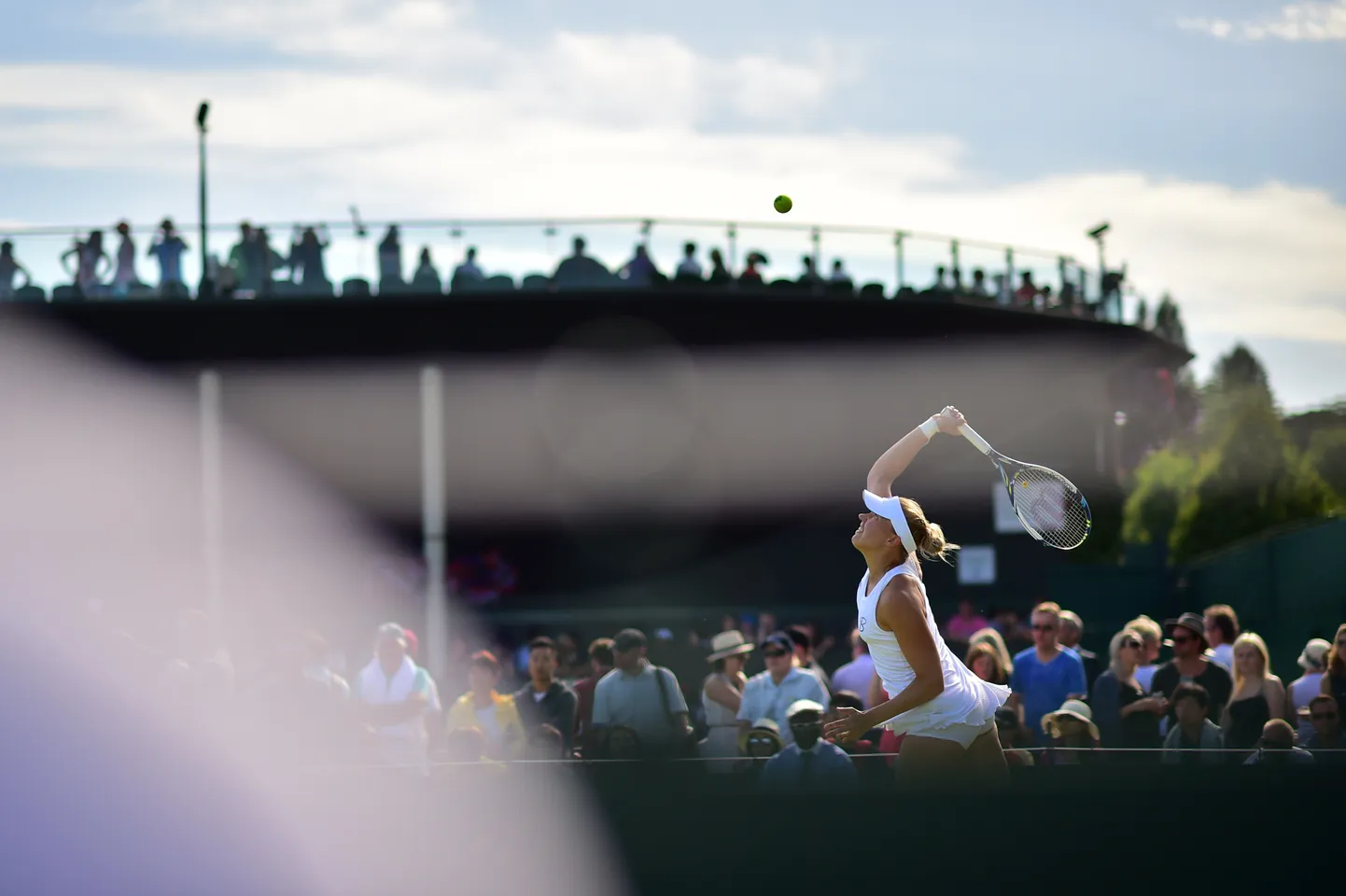 Kaia Kanepi 2015. aastal Wimbledonis