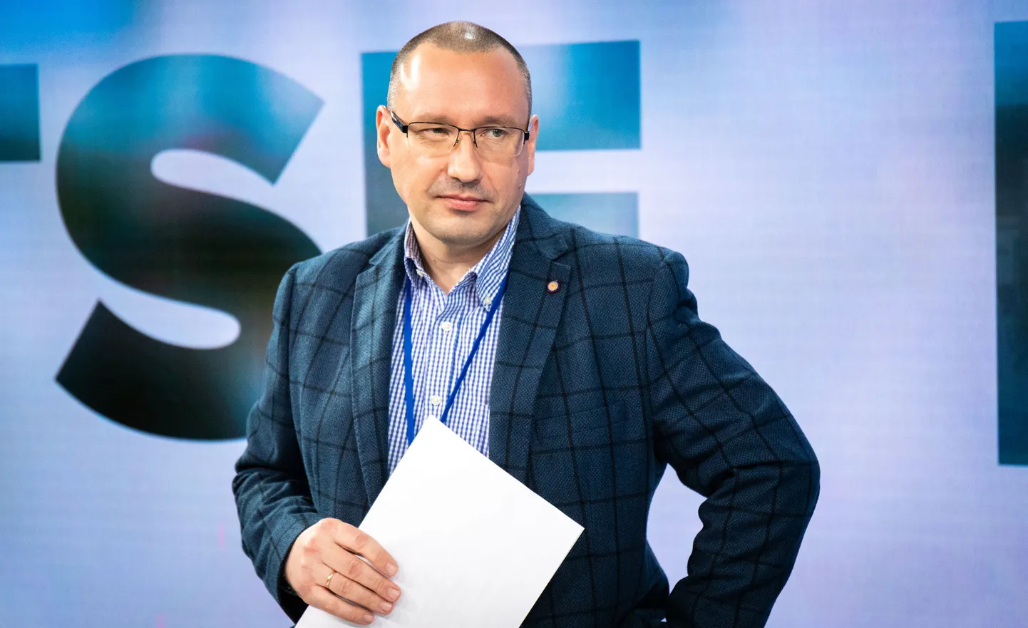 Аркадий Попов в студии Rus.Postimees.