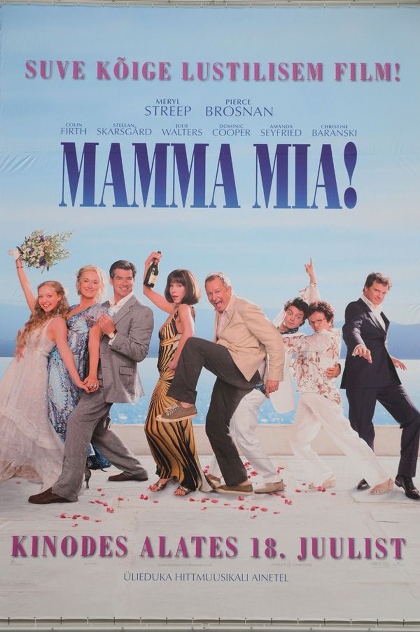 "Mamma Mia" eelesilinastus Coca-Cola Plazas, 16.07.08