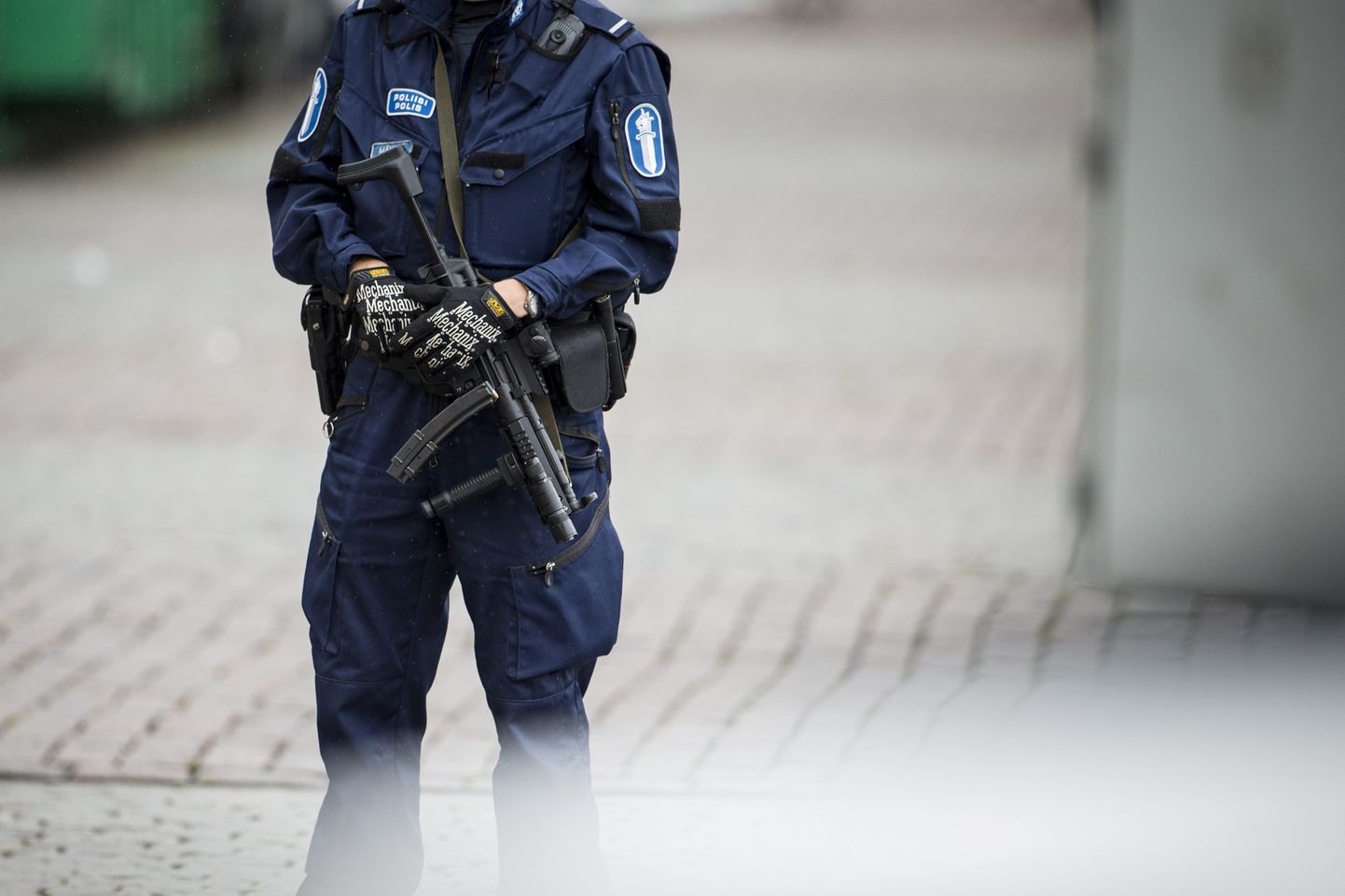 Soome politseinik Turus 18. august 2017.