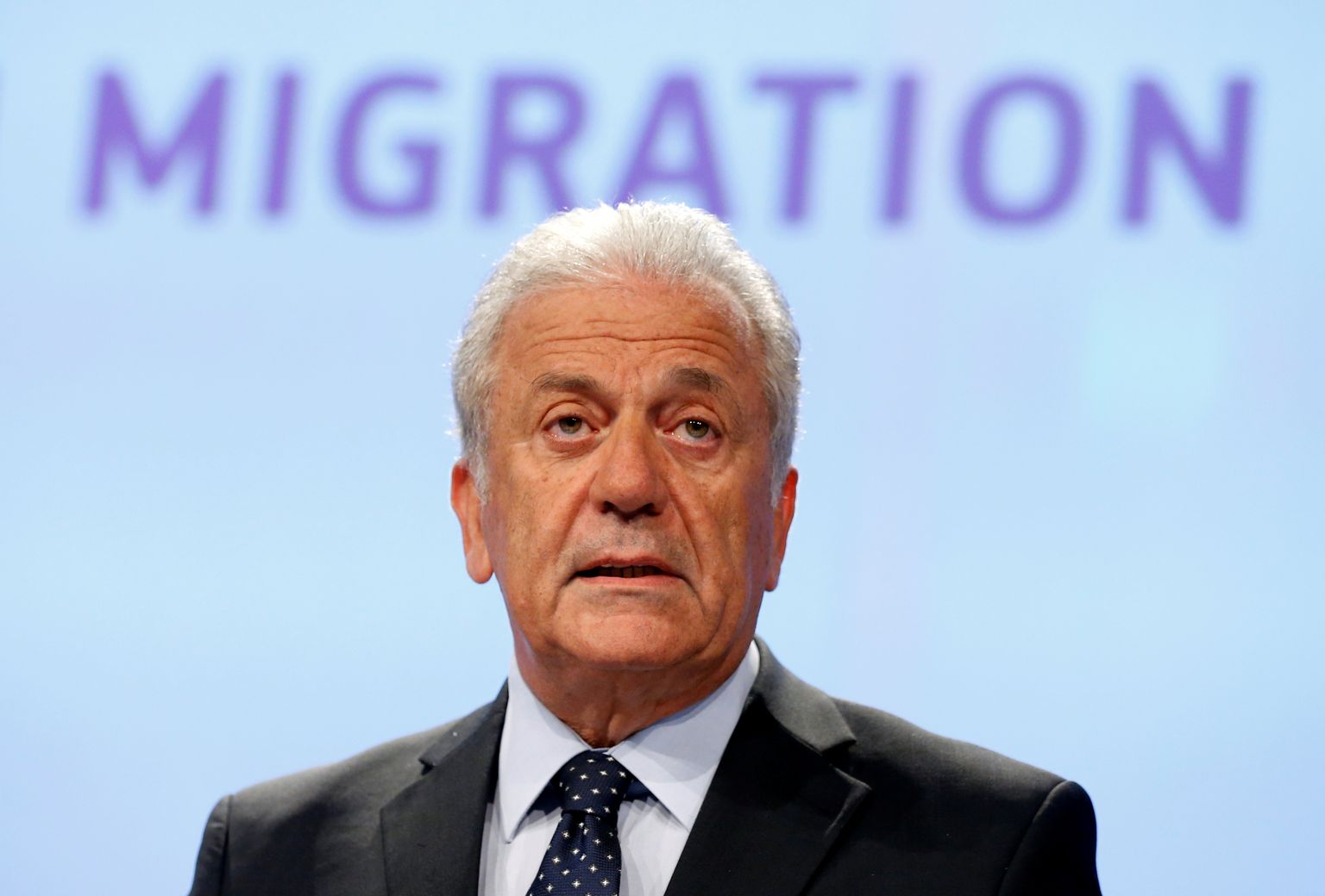 ELi kreeklasest rändevolinik Dimitris Avramopoulos.