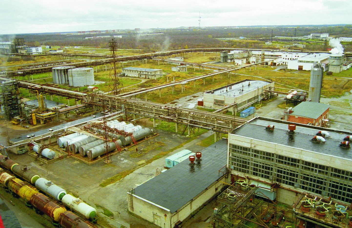 Метаноловый завод планировалось построить в Кохтла-Ярве на месте завода удобрений "Nitrofert".