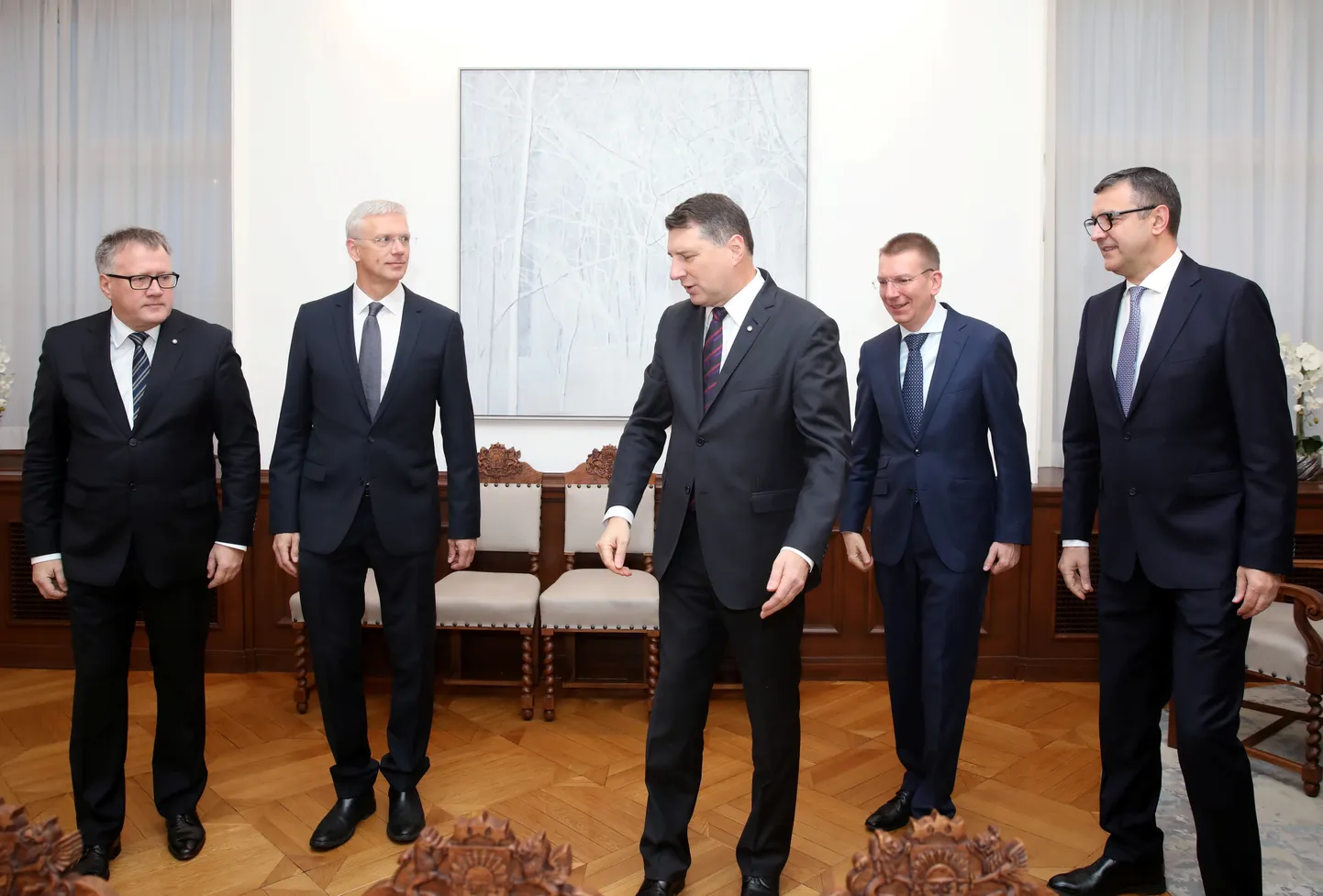 Встреча "Нового Единства" с Раймондом Вейонисом