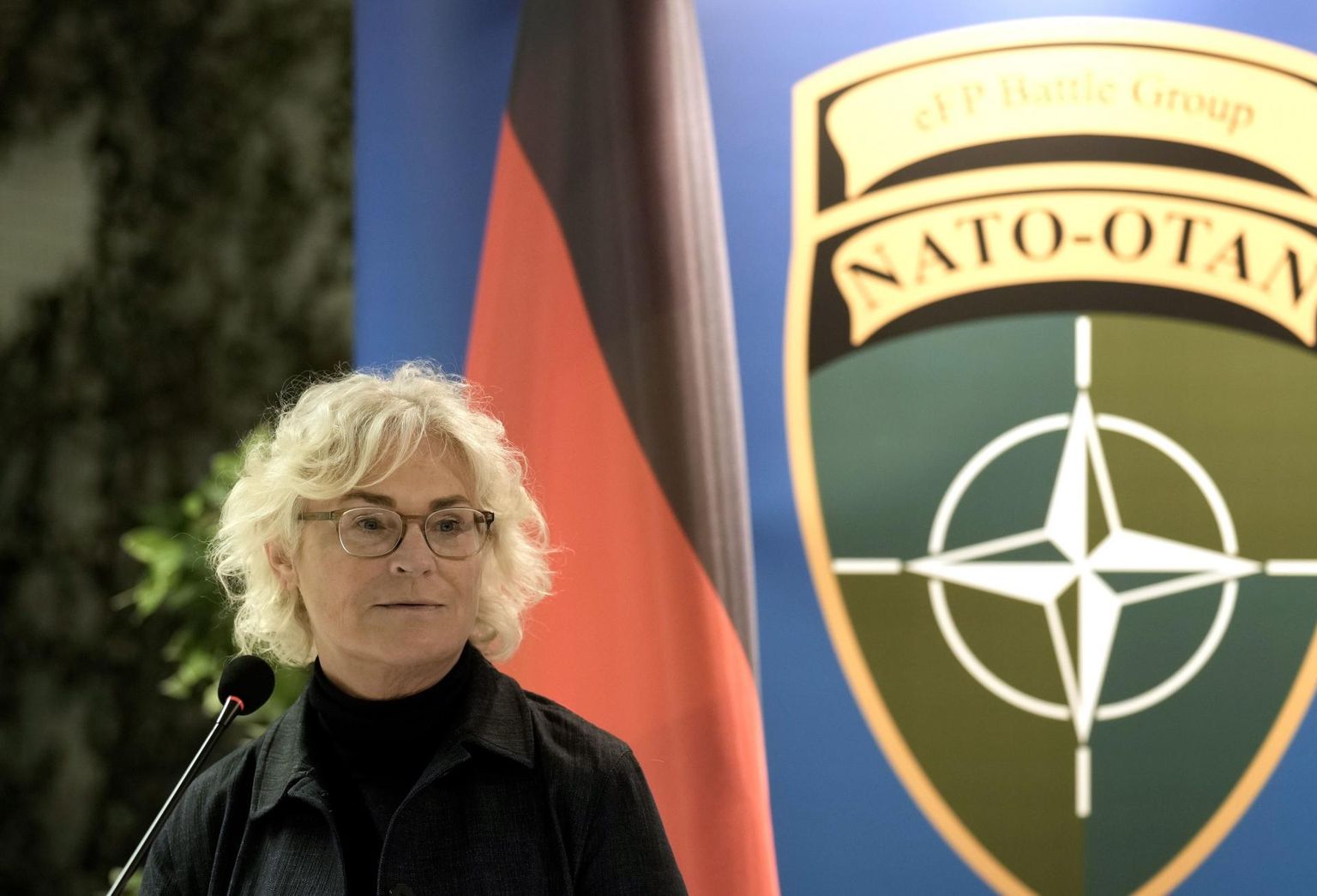 Saksamaa kaitseminister Christine Lambrecht.