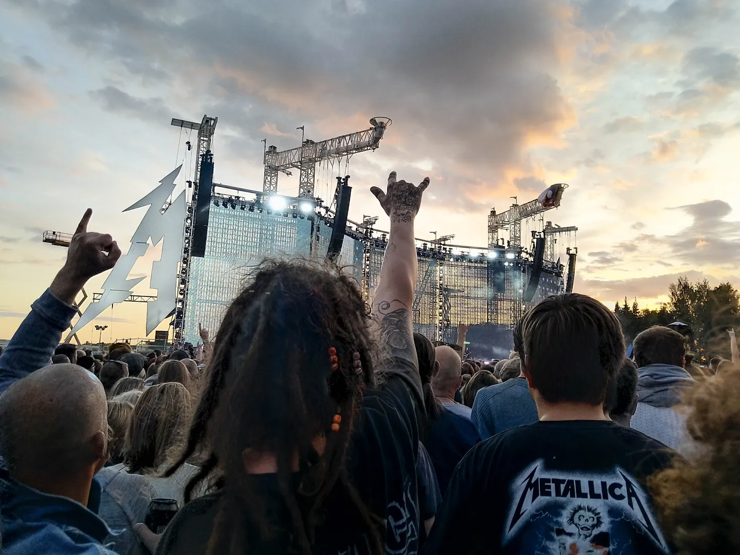 Metallica kontsert Tartus.