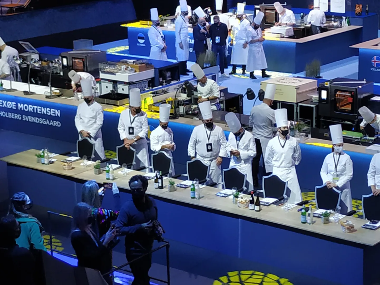 Европейский отборочный конкурс Bocuse d'Or в таллиннском Saku Suurhaal.