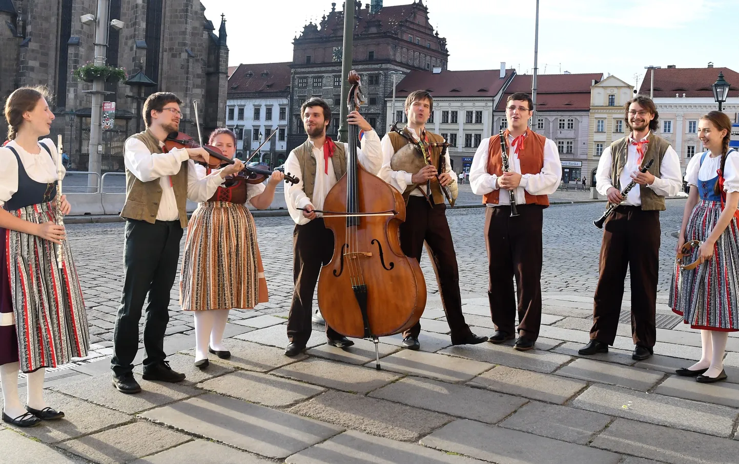 Folkloras kopa "Lidová muzika z Chrástu” (Čehija)