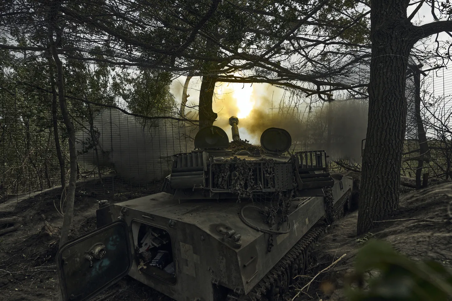 Украинские войска под Бахмутом, Донецкая область