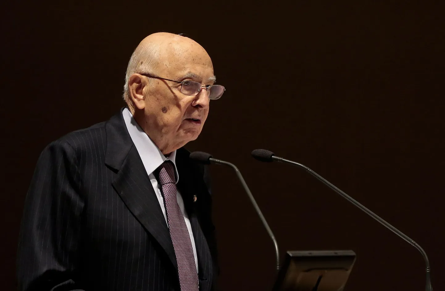 Itaalia president Giorgio Napolitano.