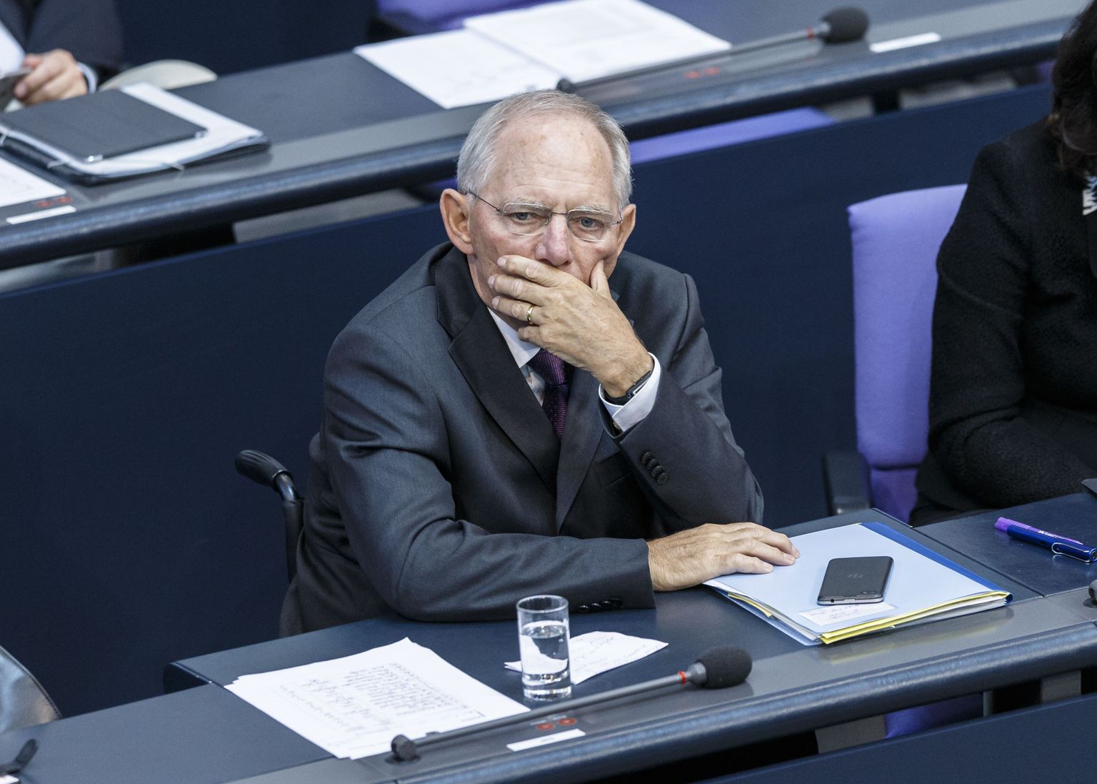 Saksamaa rahandusminister Wolfgang Schäuble.
