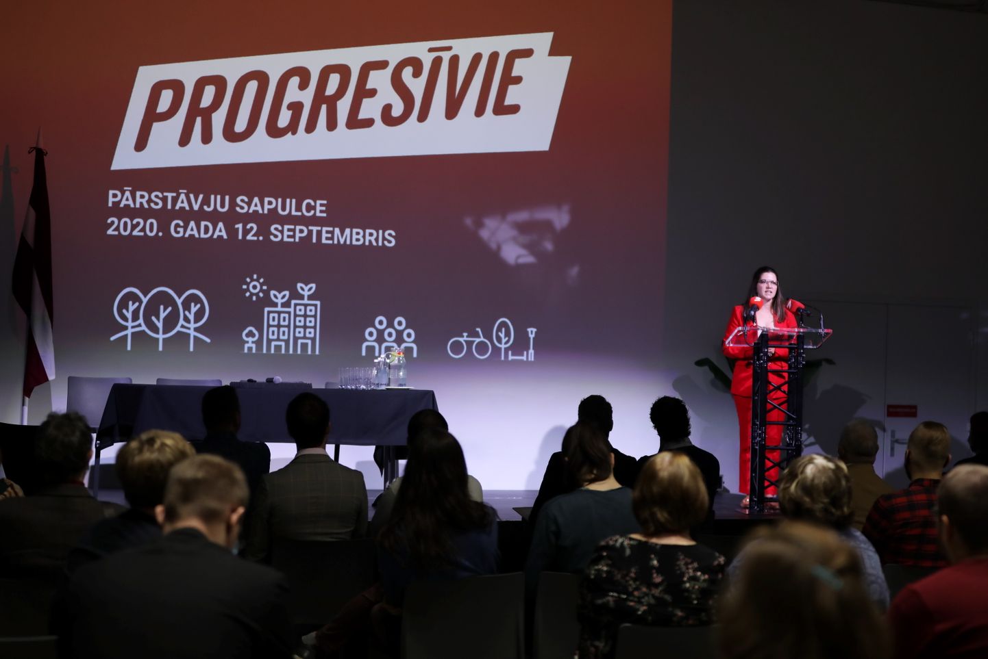 Partijas "Progresīvie" kongress, kurā paredzēts izvērtēt Rīgas domes vēlēšanu kampaņu un sasniegtos rezultātus.