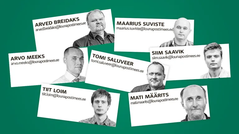 Lõuna-Eesti Postimehe ajakirjanikud