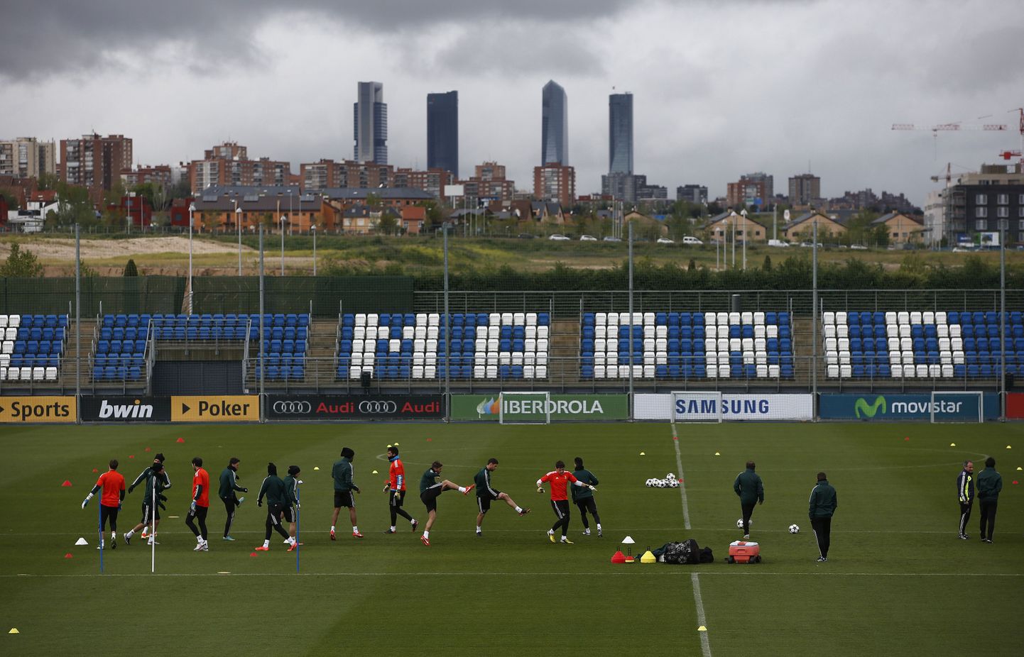 Madridi Reali treeningkeskus.