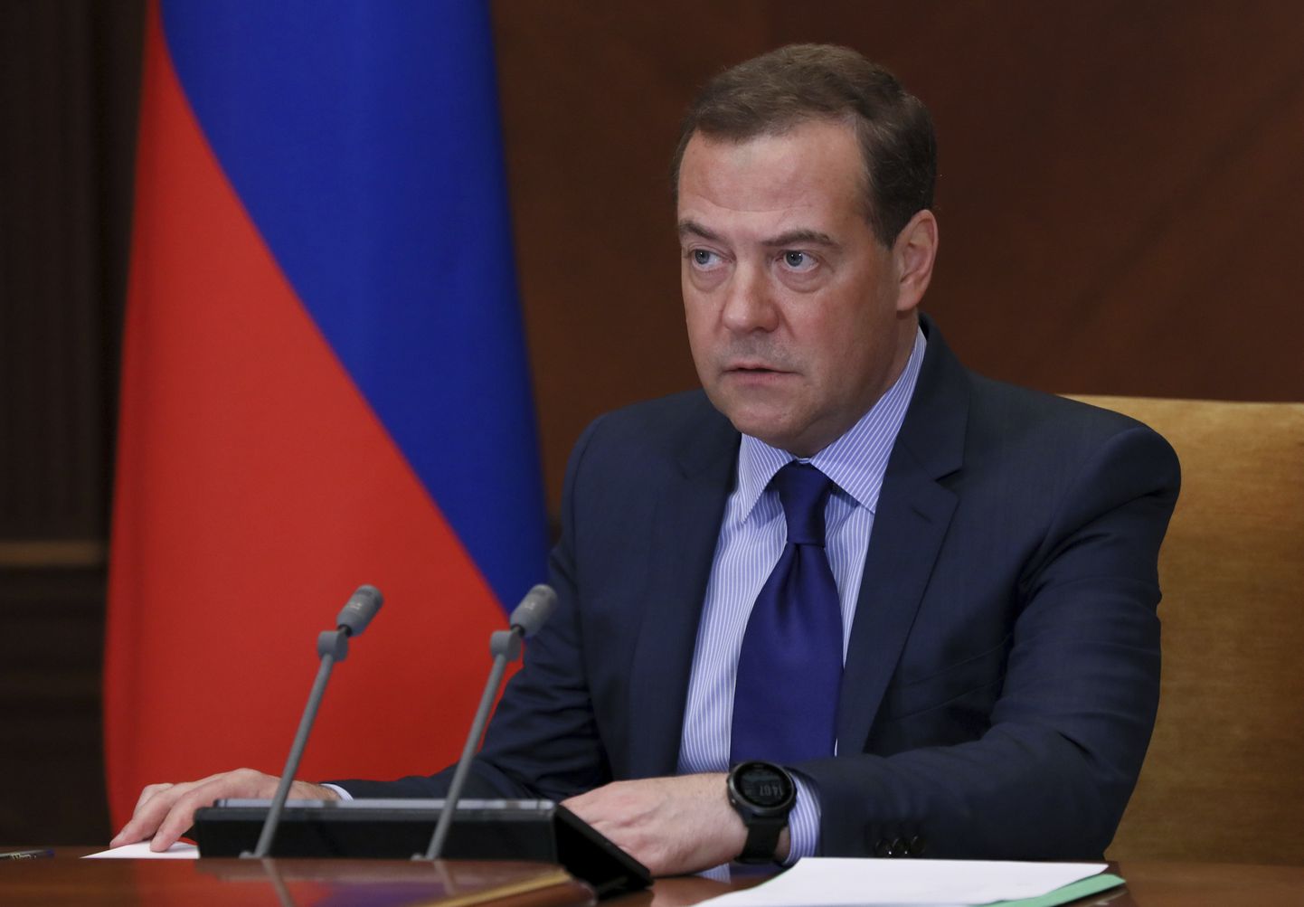 Bijušais Krievijas prezidents un premjers Dmitrijs Medvedevs.