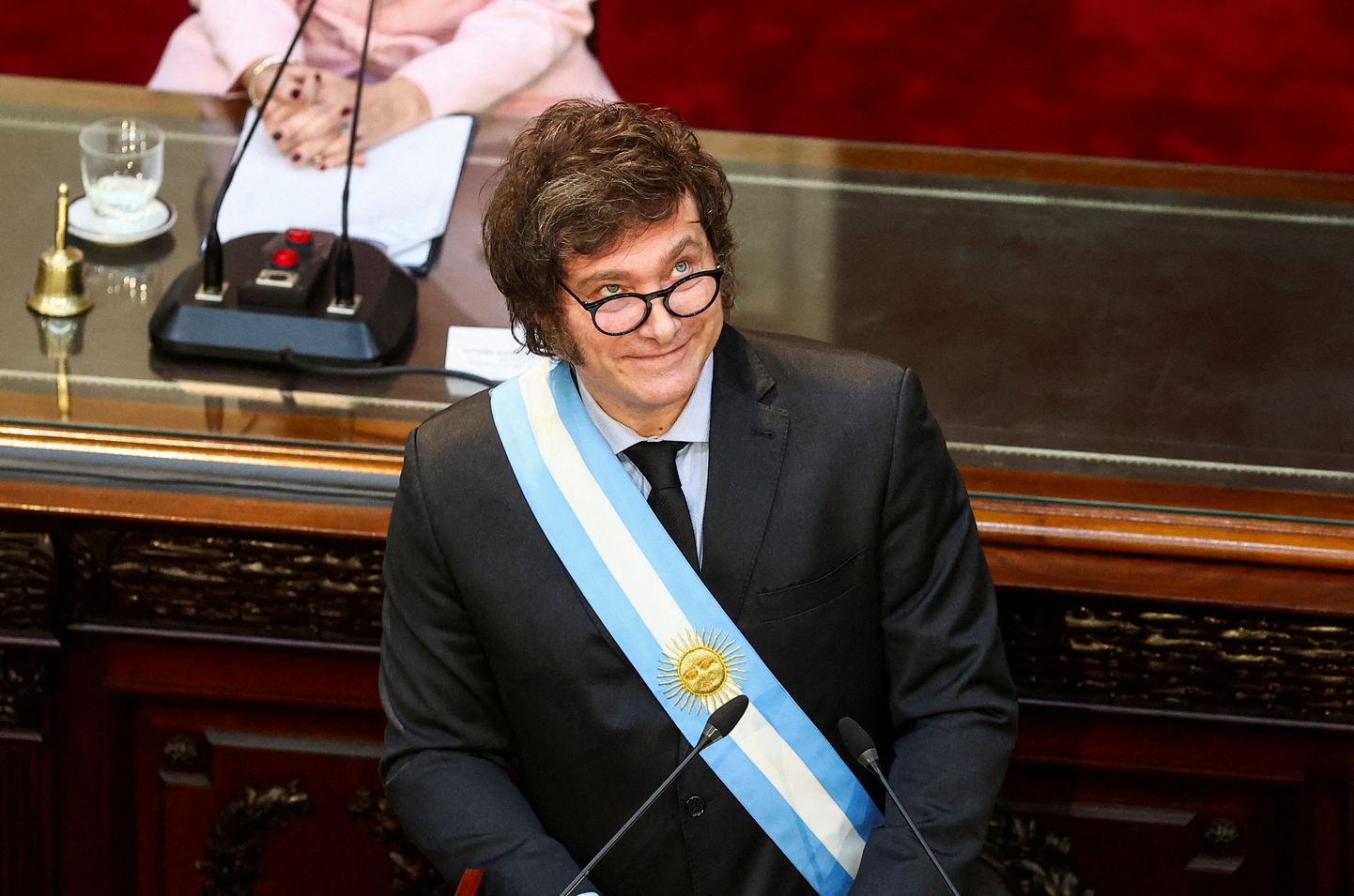 Argentina president Javier Milei.