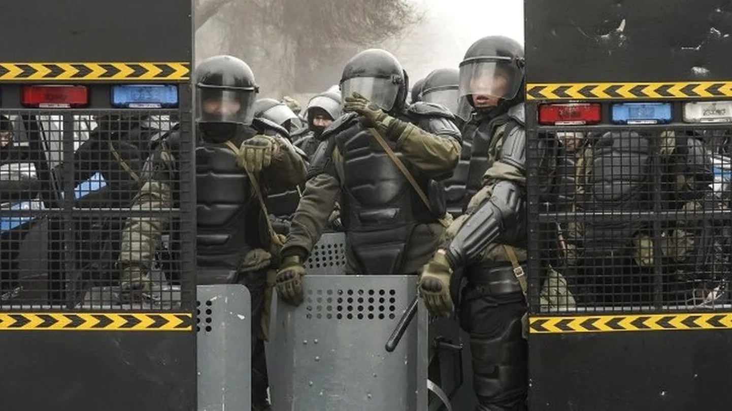 Беспорядки в Казахстане.