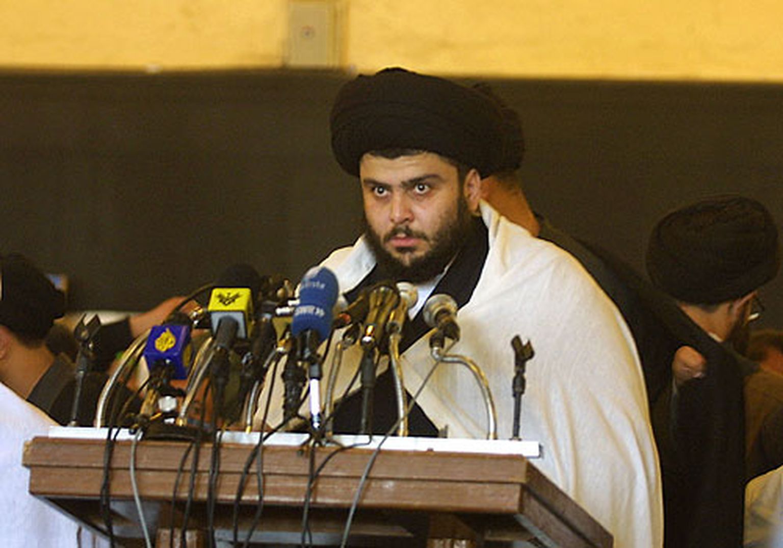 Intervijā as Sadrs sola pretoties jebkādam ASV mēģinājumam nepieļaut islāma šariāta likumu ieviešanu.