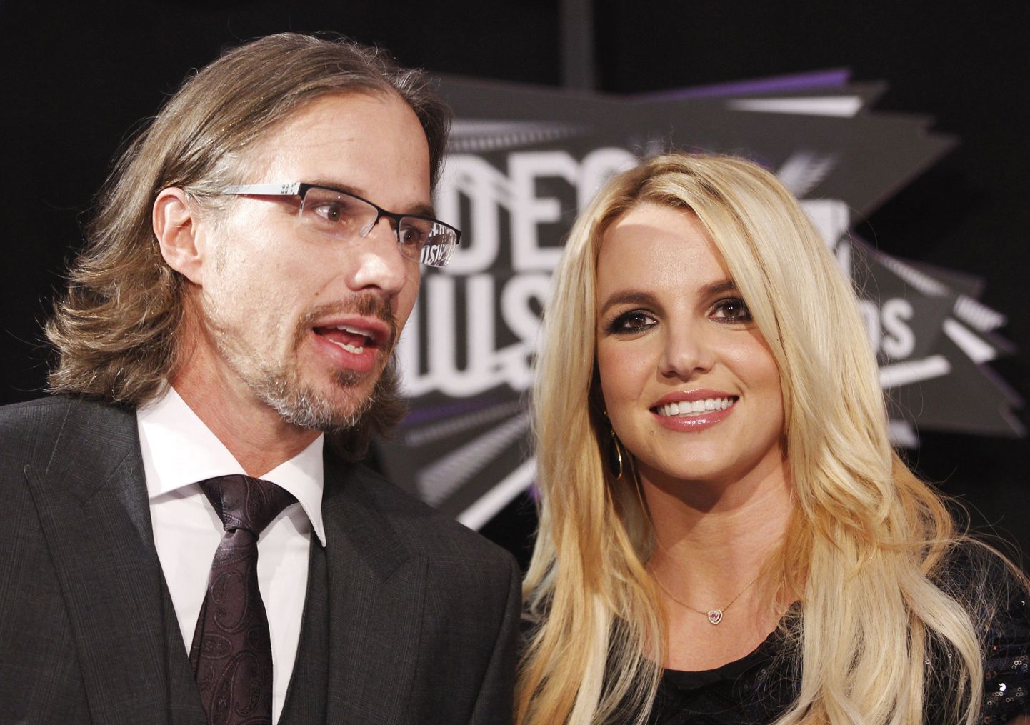 Britney Spears ja Jason Trawick MTV videoauhindade galal.