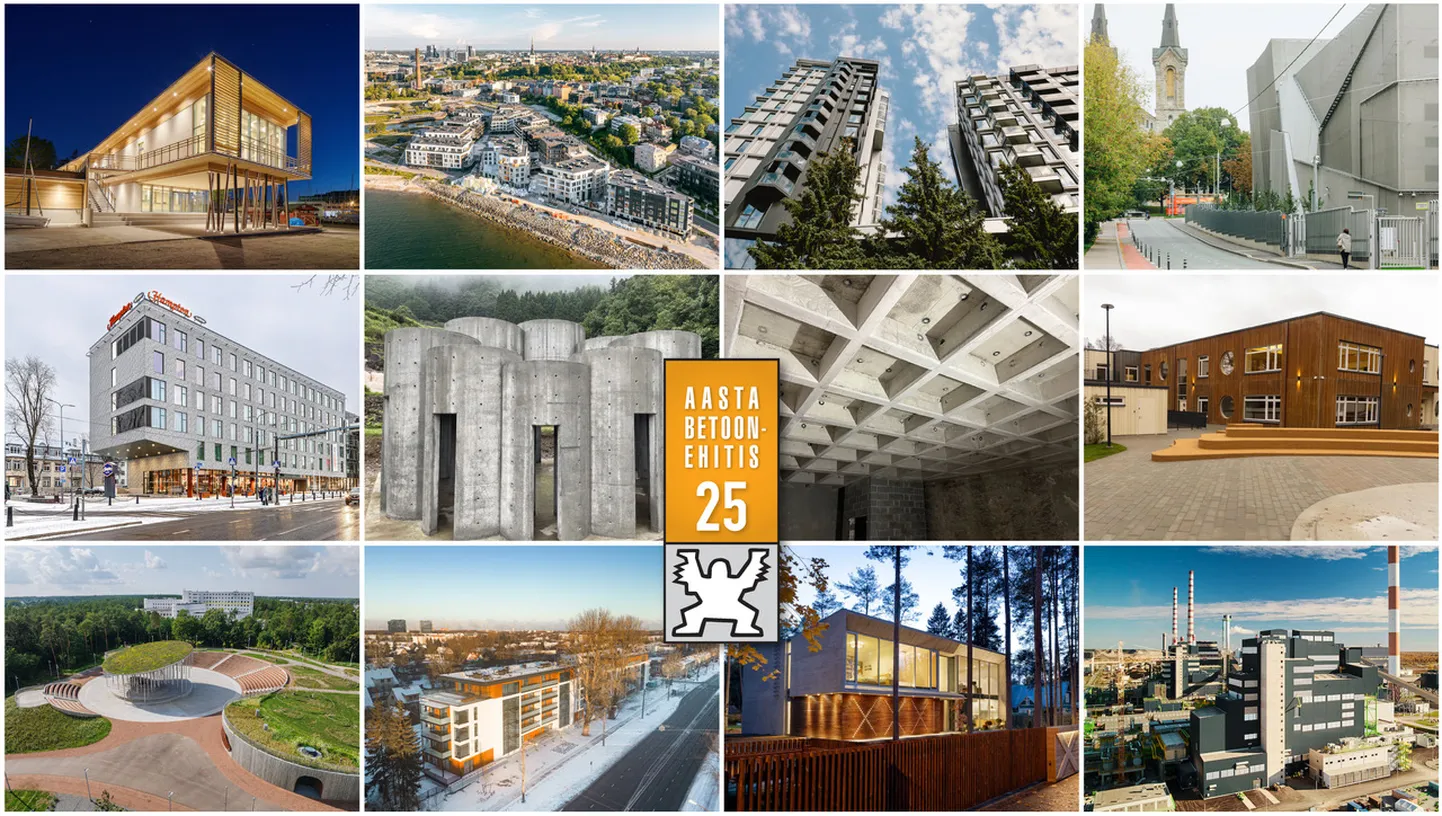 Need ehitised kandideerivad konkursil «Aasta betoonehitis 2024».