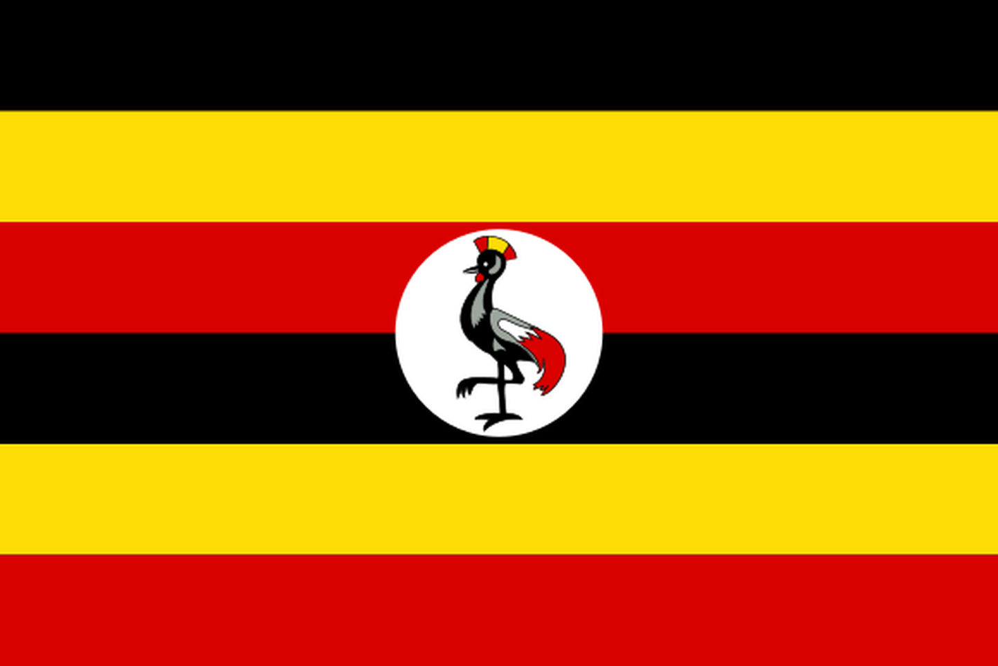 Uganda lipp.