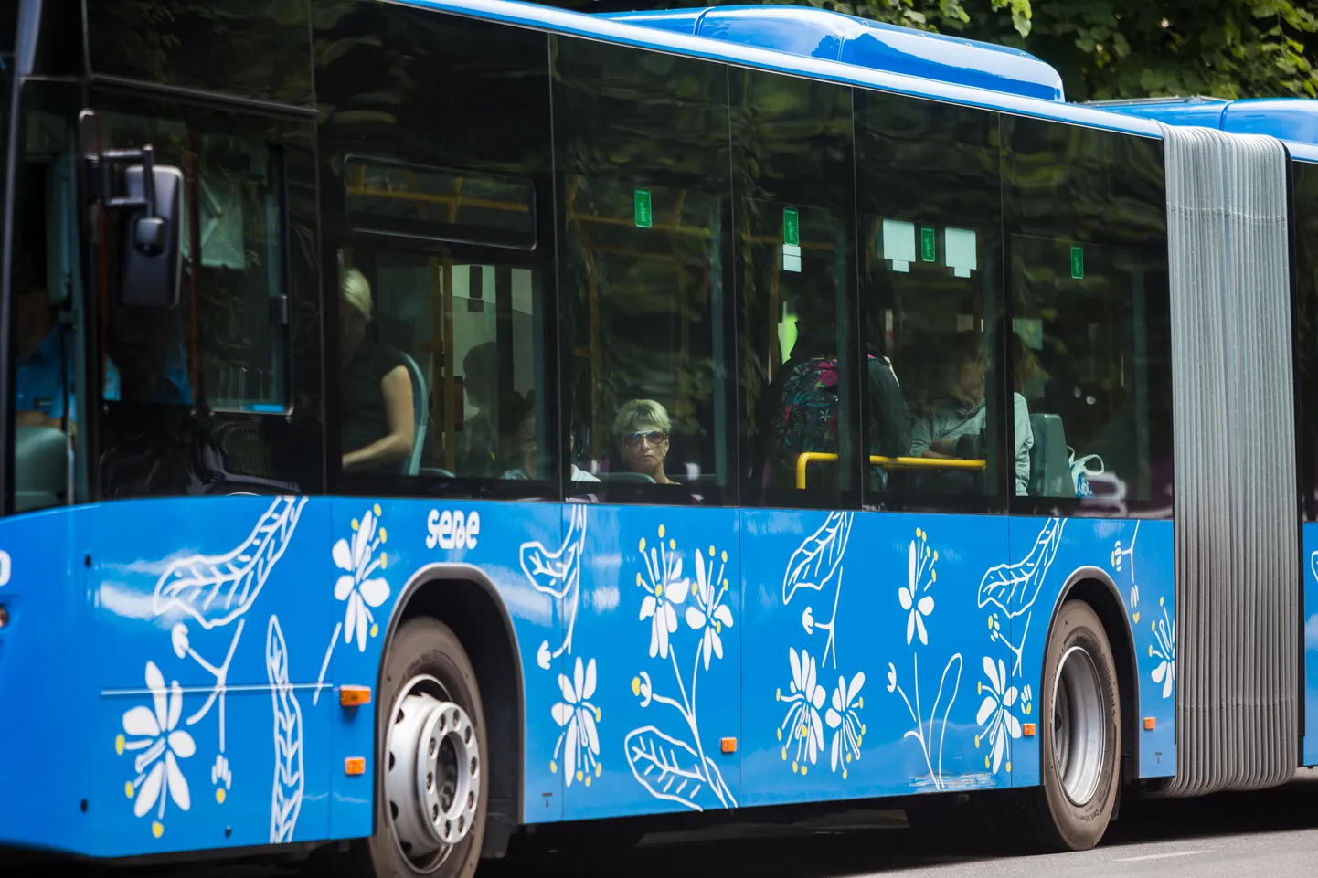 Linnaliinibuss. Foto on illustratiivne.