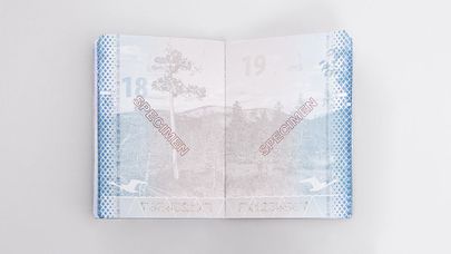 Uue Soome passi lehti kaunistavad pildid Soome maastikust.