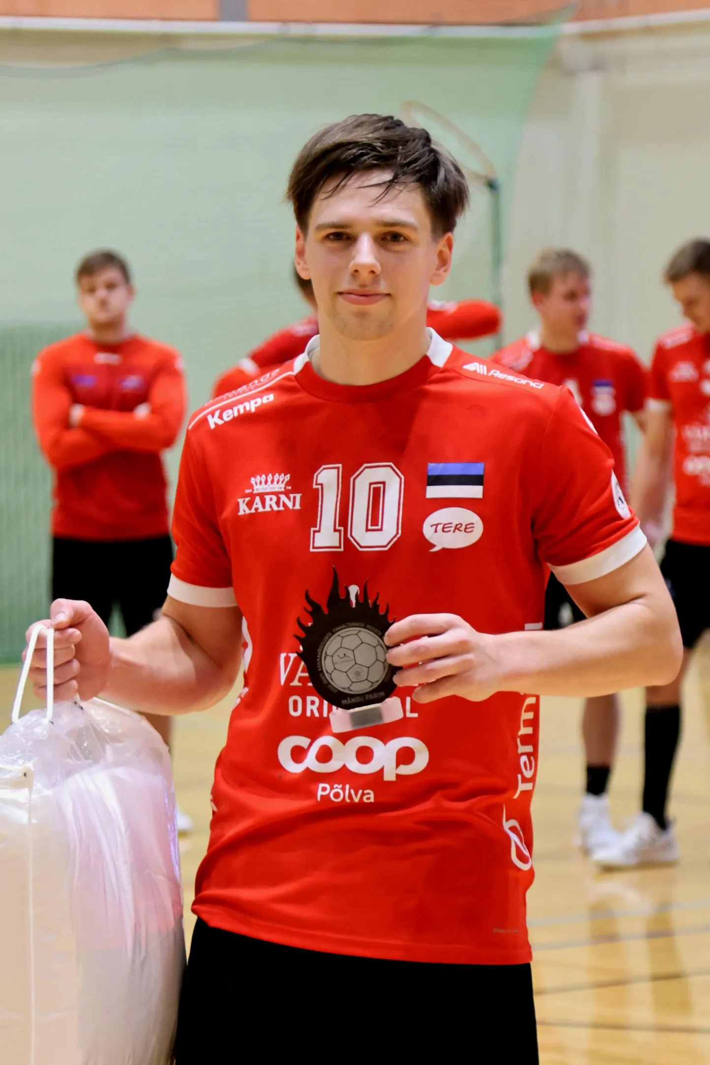 Pronksimängus valiti Serviti parimaks mängijaks Mathias Rebane.