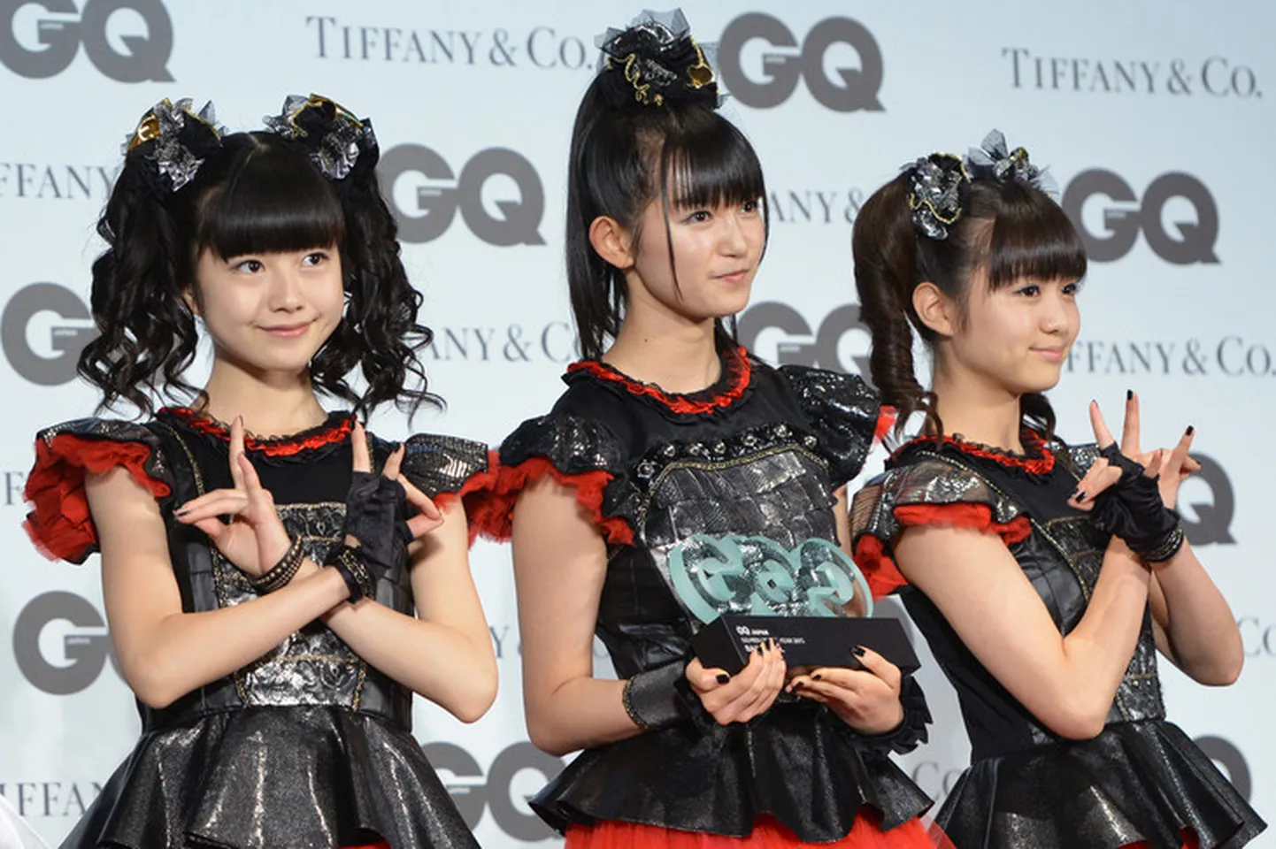 Babymetal (vasakult paremale Yuimetal, Su-metal, Moametal)