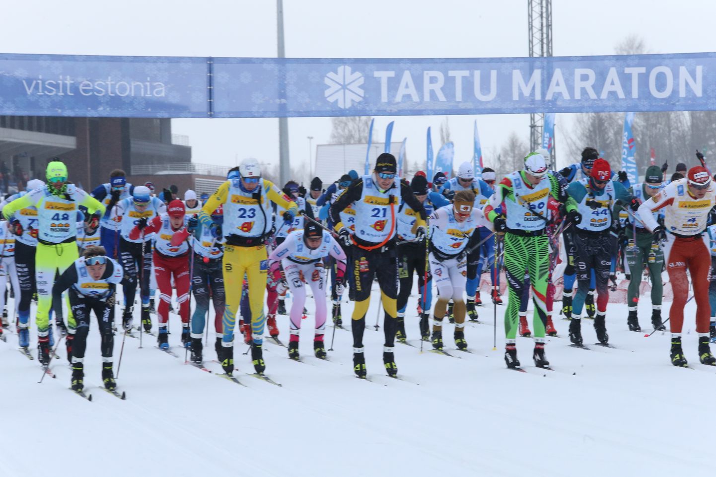 48. Tartu maratoni start 2022. aastal.
