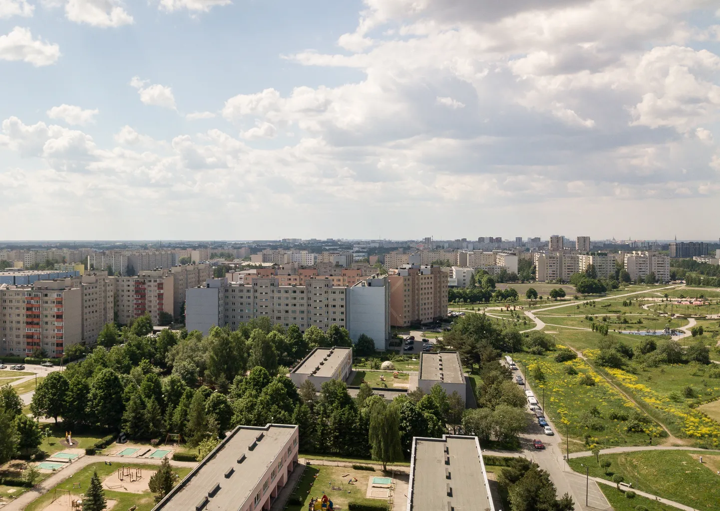 Вид на Ласнамяэ.
