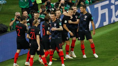 Horvaatia alistas lisaajal Inglismaa ja jõudis esmakordselt MMi finaali