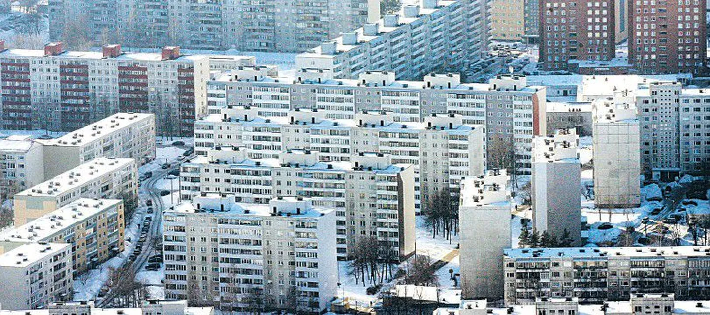 Жилые районы, построенные в советское время, решили жилищную проблему многих таллиннцев.